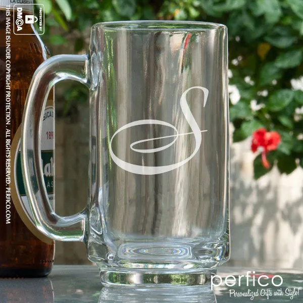 Monogram © Personalized Beer Mugs