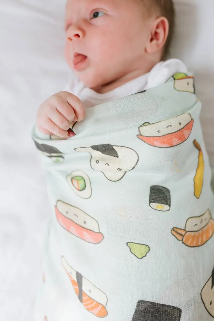 Muslin Swaddle, Sushi