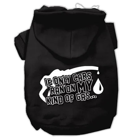 My Kind Of Gas Screen Print Pet Hoodies Black Xxxl(20)