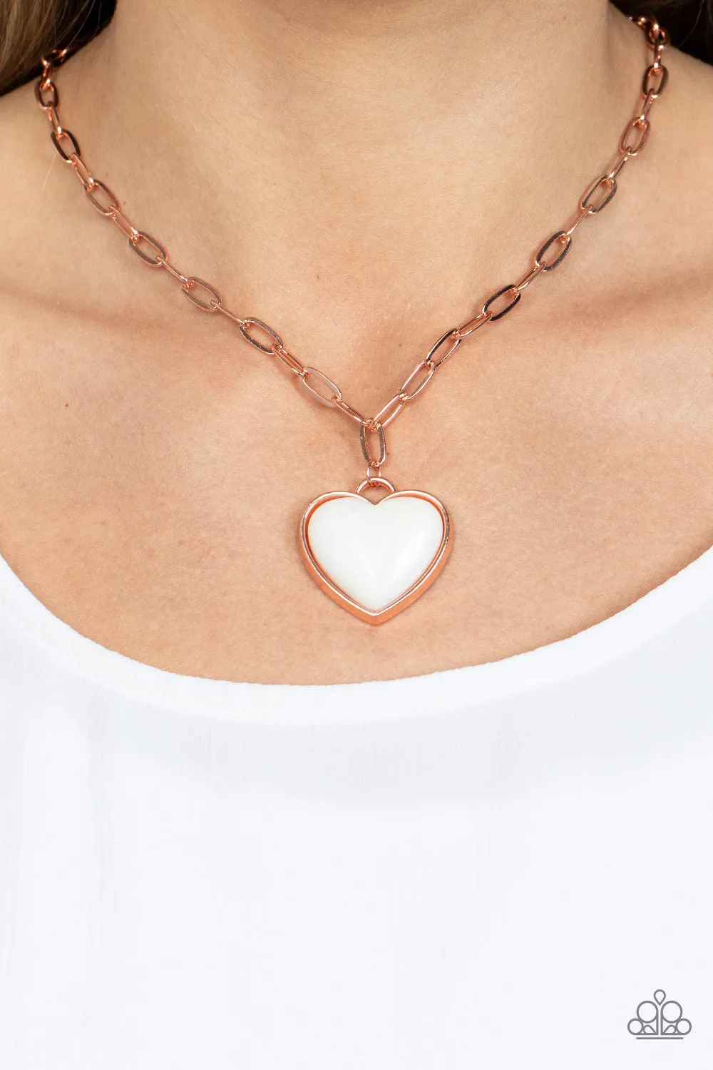 Necklaces Everlasting Endearment - Copper VDAY V133