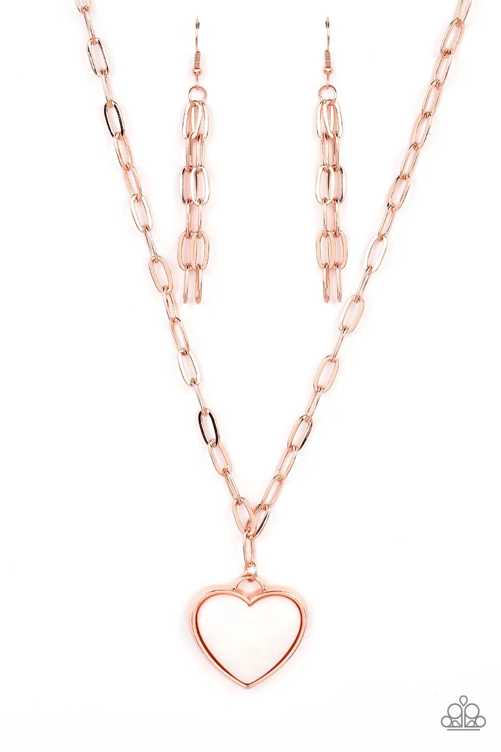 Necklaces Everlasting Endearment - Copper VDAY V133