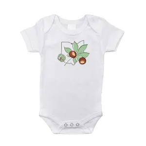 Ohio Buckeye Baby Onesie