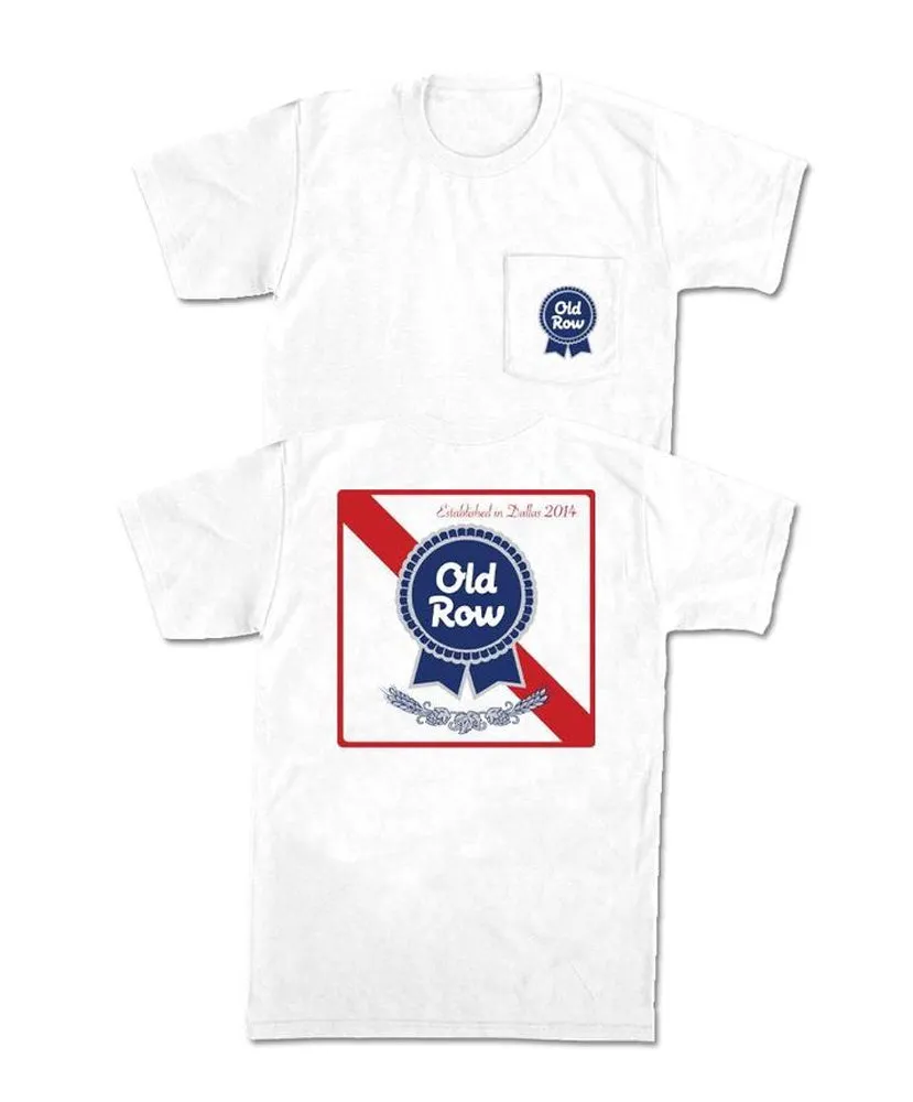 Old Row - The Ribbon Beer Pocket Tee