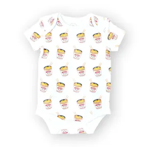 Organic Cotton Baby Onesie - Cup Noodle