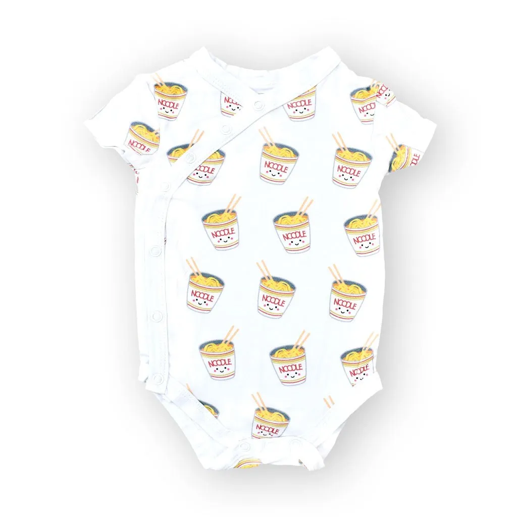 Organic Cotton Baby Onesie - Cup Noodle