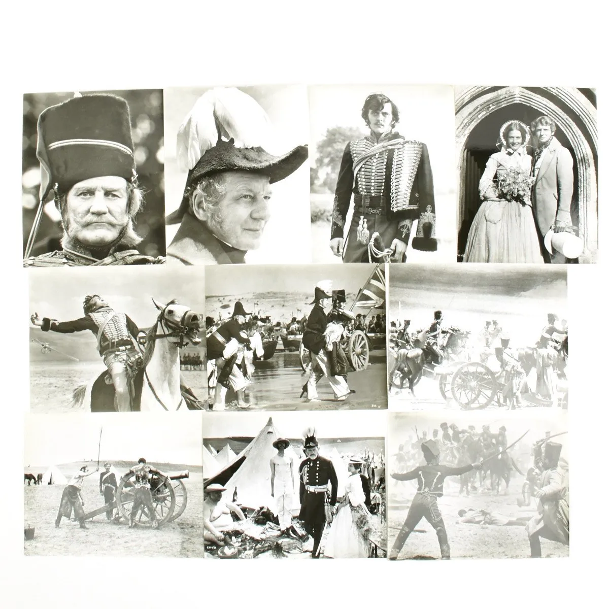 Original Charge of the Light Brigade Film Production Stills - Set of 66 Photographs