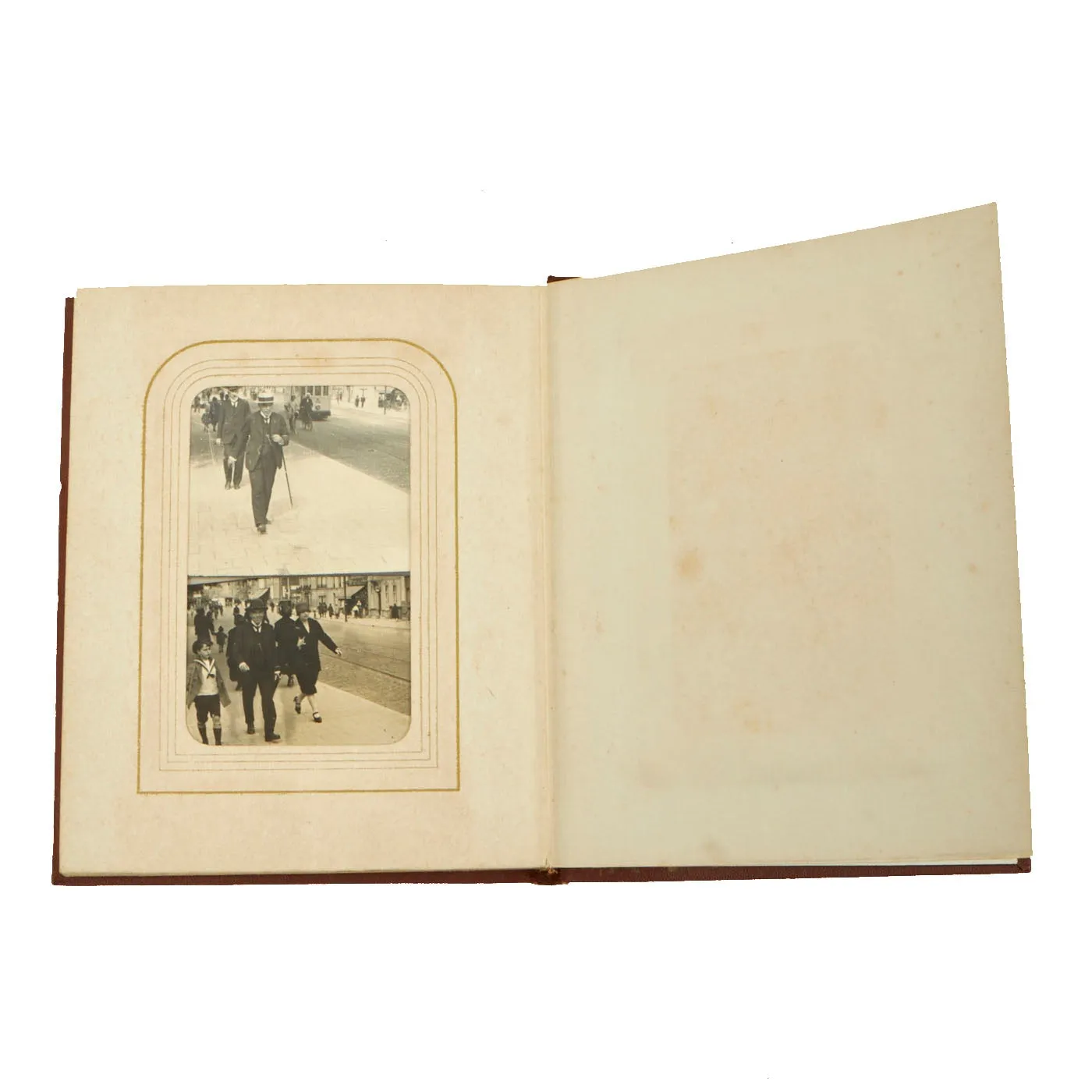 Original Dutch 19th Century Soldier Photo Album - Portraits Taken Showing Progression Over Decades