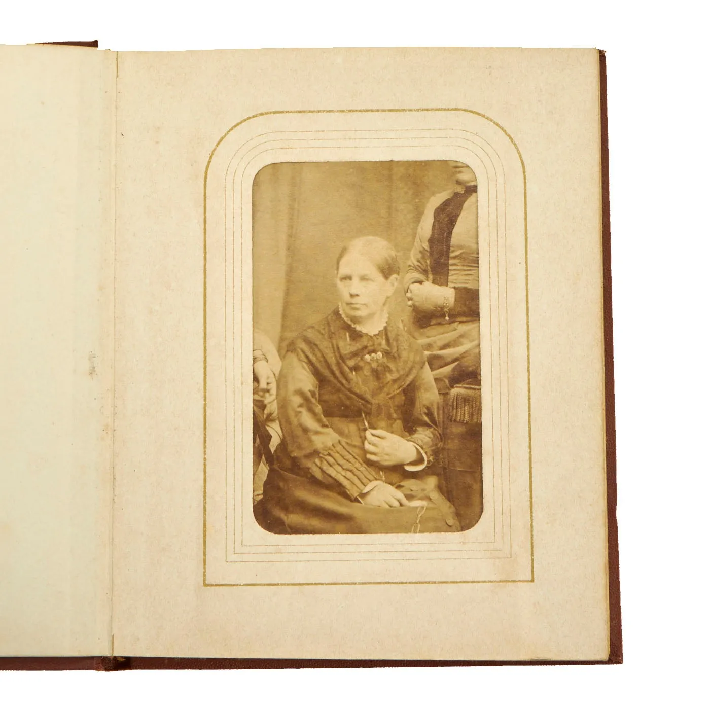 Original Dutch 19th Century Soldier Photo Album - Portraits Taken Showing Progression Over Decades