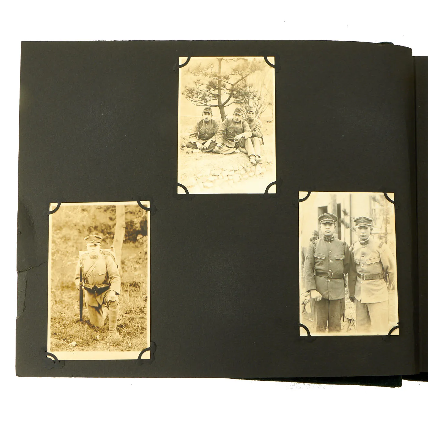 Original Imperial Japanese Invasion of Manchuria Era 39th Infantry Regiment “Memories” Unit Photo Album - 76 Photos