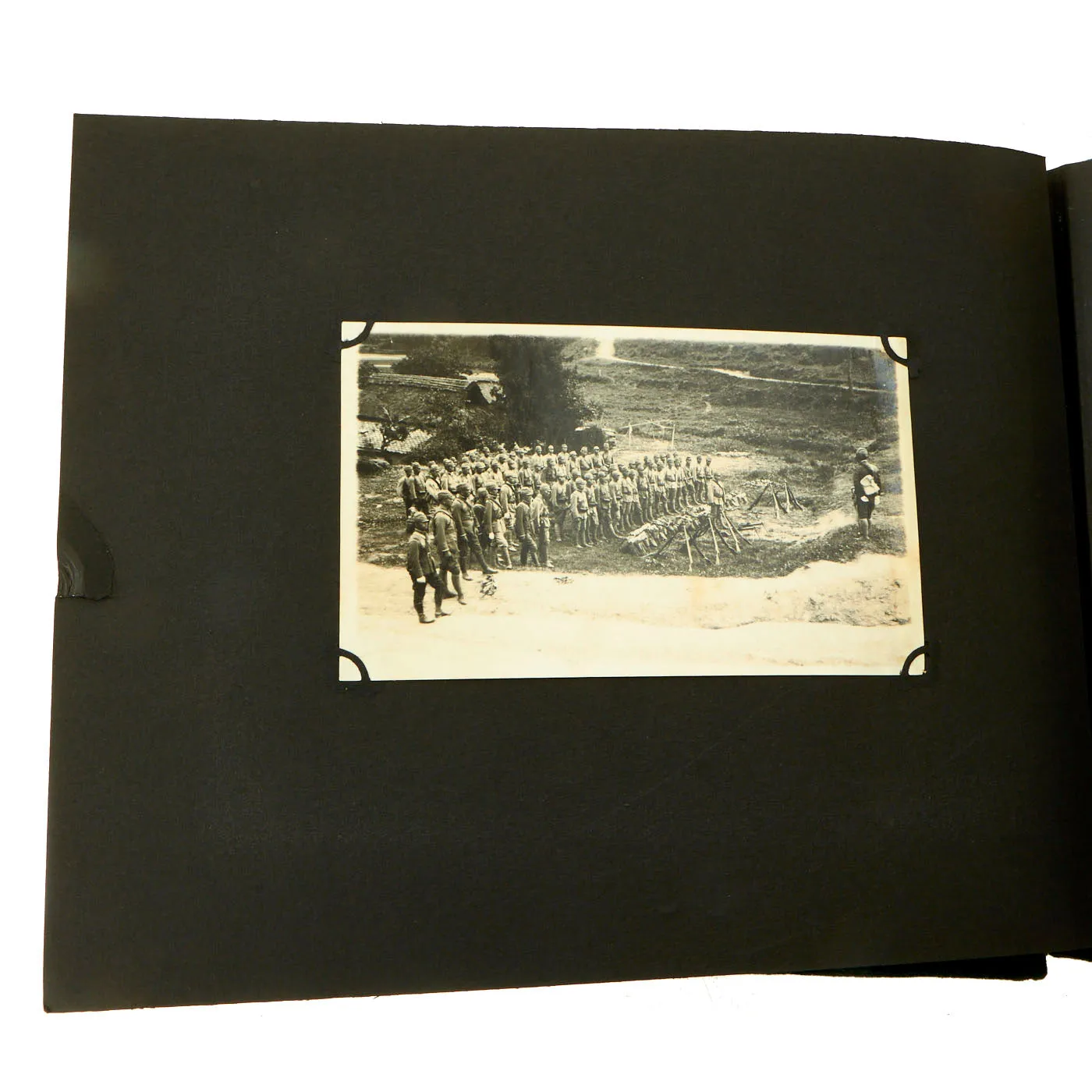 Original Imperial Japanese Invasion of Manchuria Era 39th Infantry Regiment “Memories” Unit Photo Album - 76 Photos