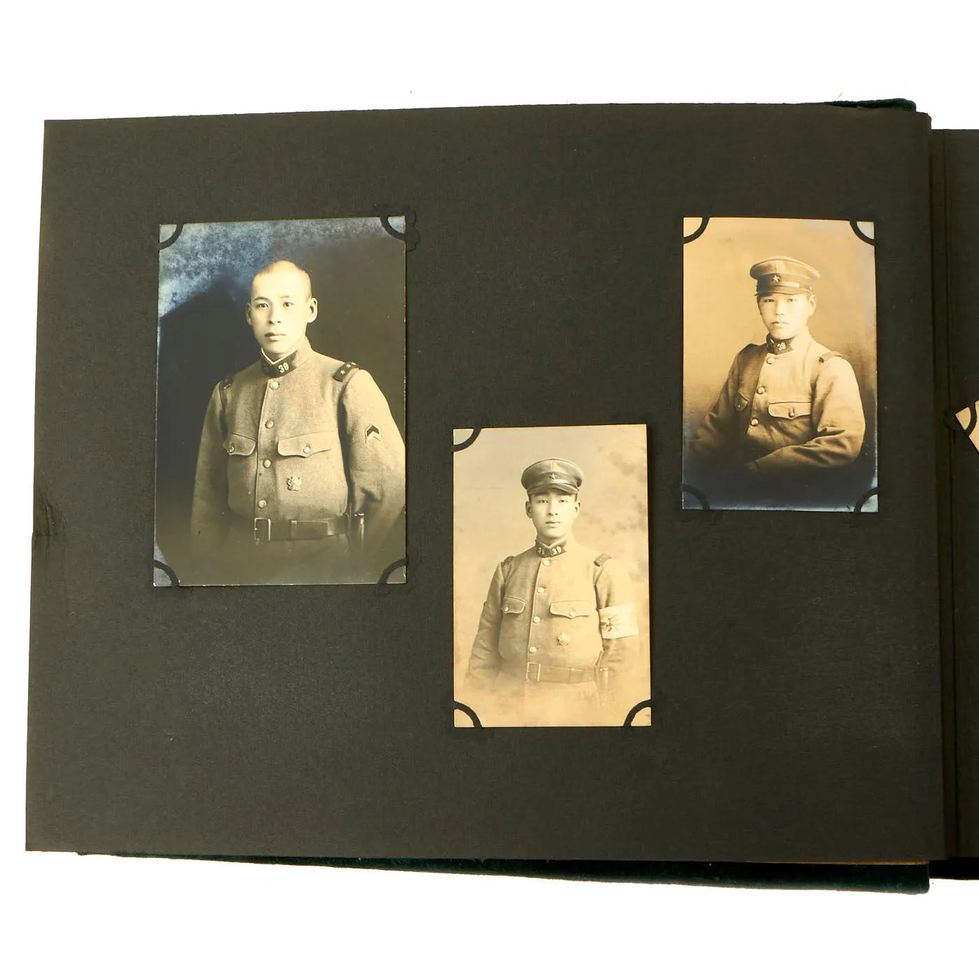 Original Imperial Japanese Invasion of Manchuria Era 39th Infantry Regiment “Memories” Unit Photo Album - 76 Photos