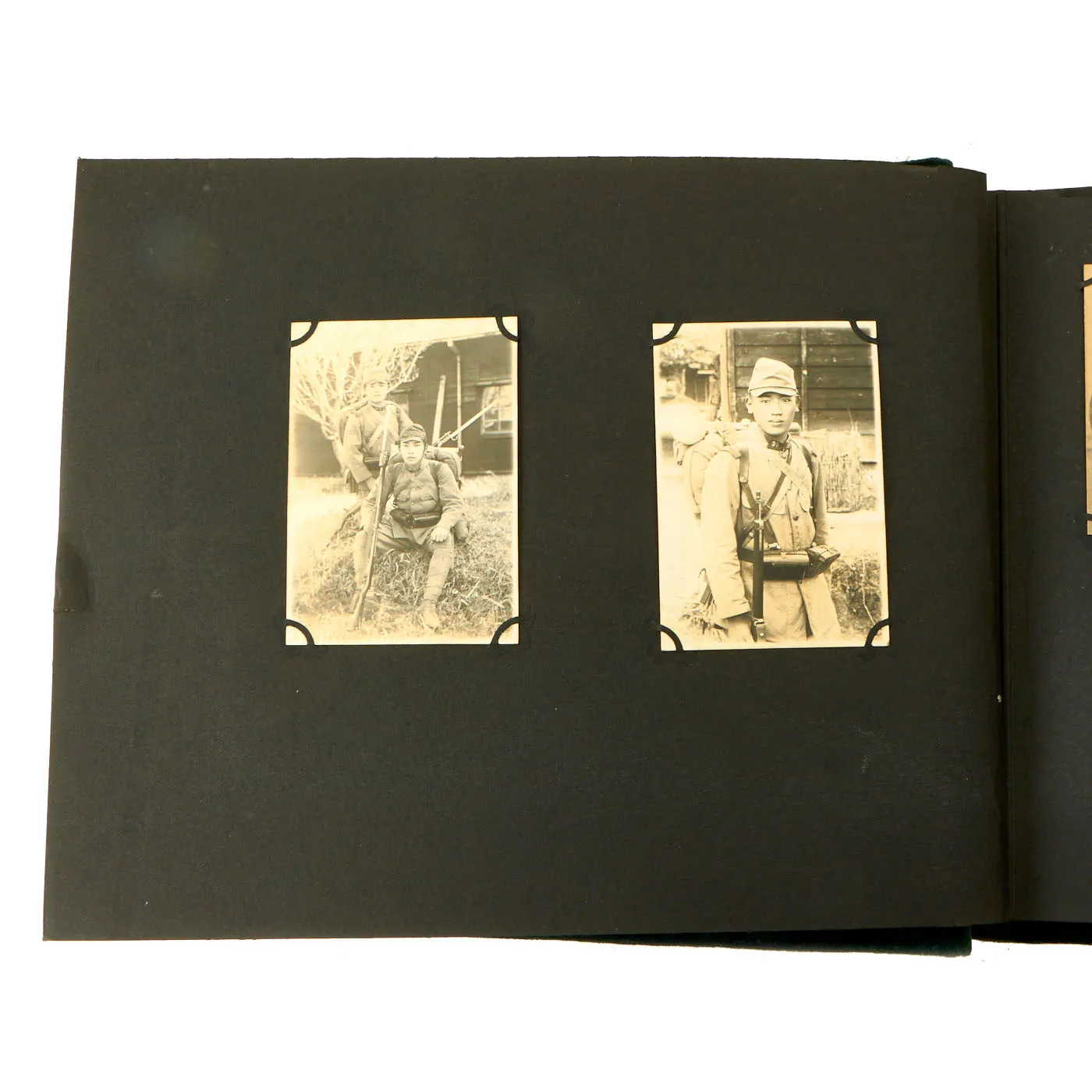 Original Imperial Japanese Invasion of Manchuria Era 39th Infantry Regiment “Memories” Unit Photo Album - 76 Photos