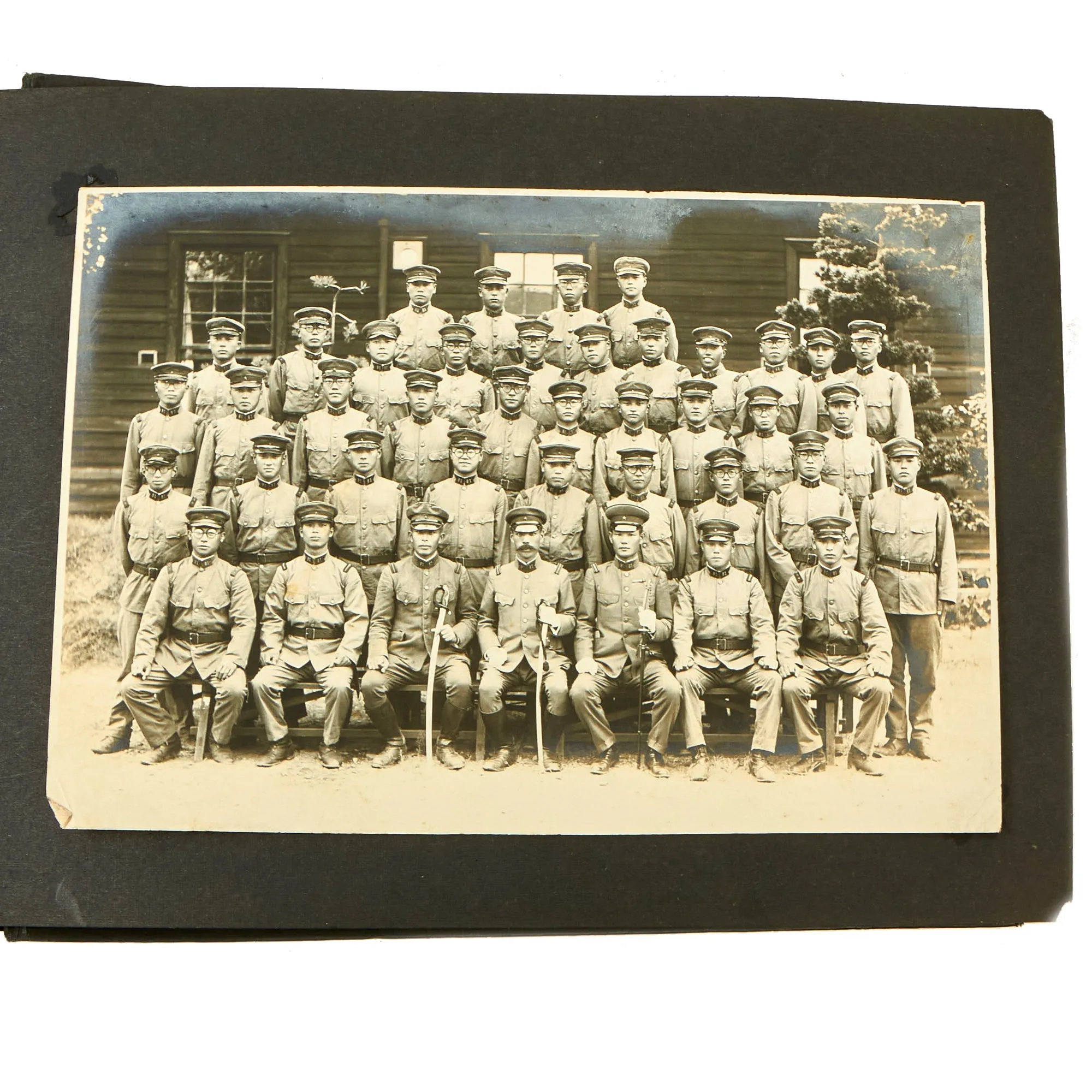 Original Imperial Japanese Invasion of Manchuria Era 61st Infantry Regiment “Memories” Unit Photo Album - 75 Photos