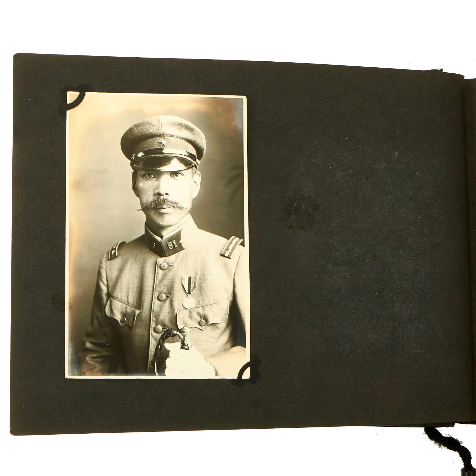 Original Imperial Japanese Invasion of Manchuria Era 61st Infantry Regiment “Memories” Unit Photo Album - 75 Photos