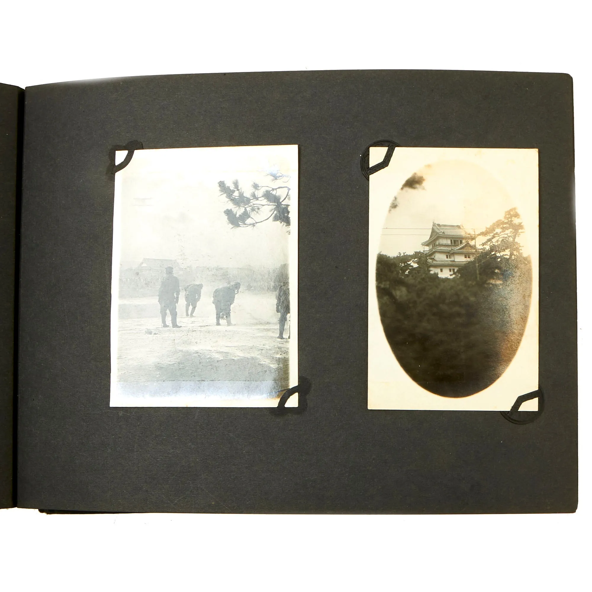 Original Imperial Japanese Invasion of Manchuria Era 61st Infantry Regiment “Memories” Unit Photo Album - 75 Photos