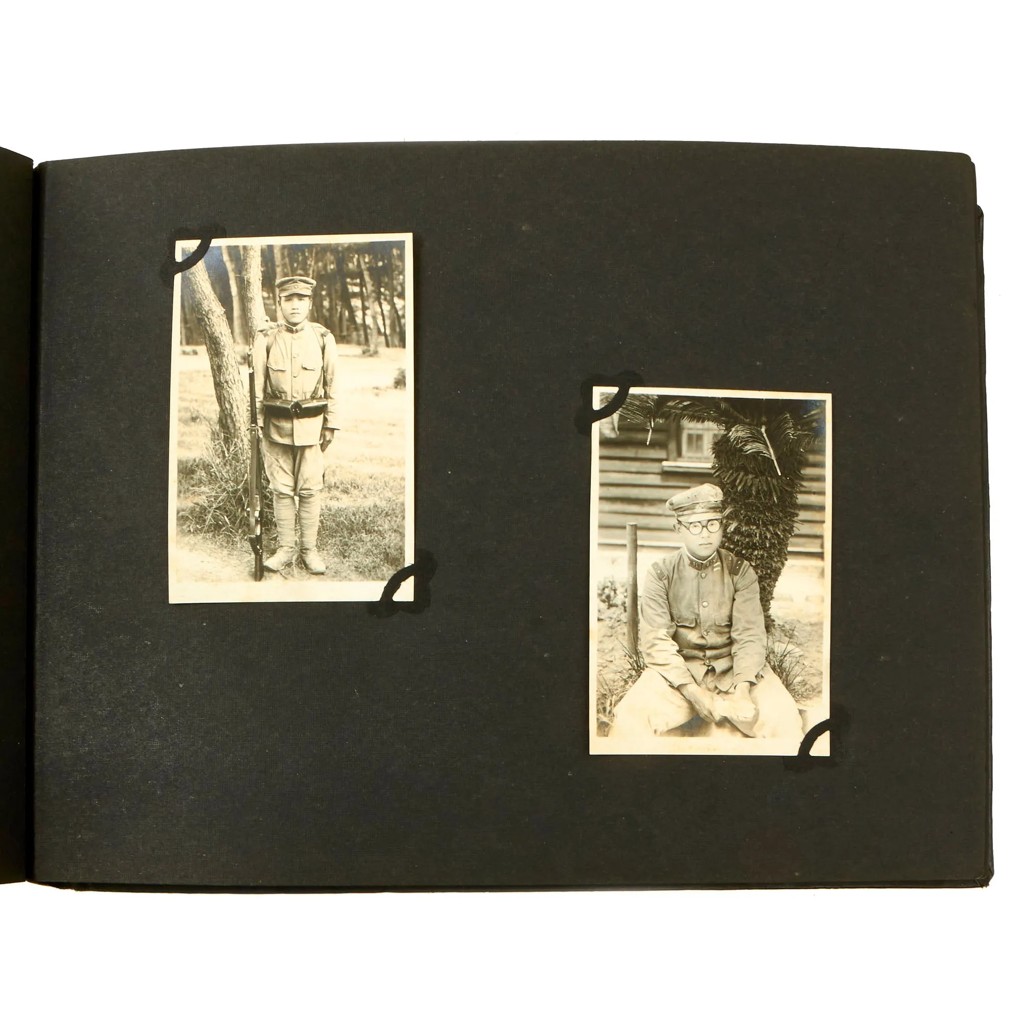 Original Imperial Japanese Invasion of Manchuria Era 61st Infantry Regiment “Memories” Unit Photo Album - 75 Photos