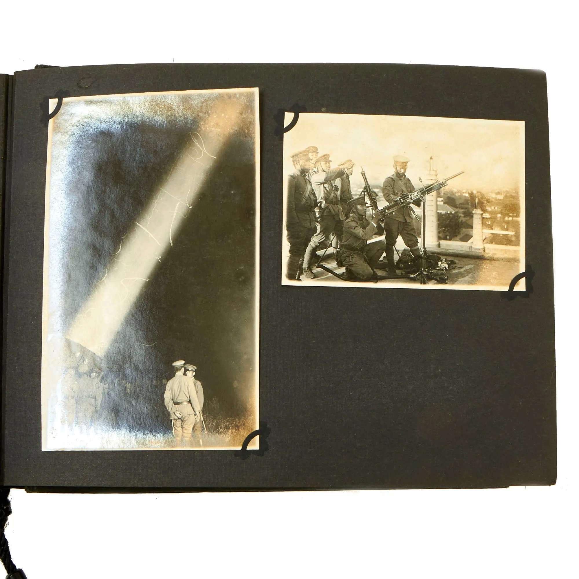 Original Imperial Japanese Invasion of Manchuria Era 61st Infantry Regiment “Memories” Unit Photo Album - 75 Photos