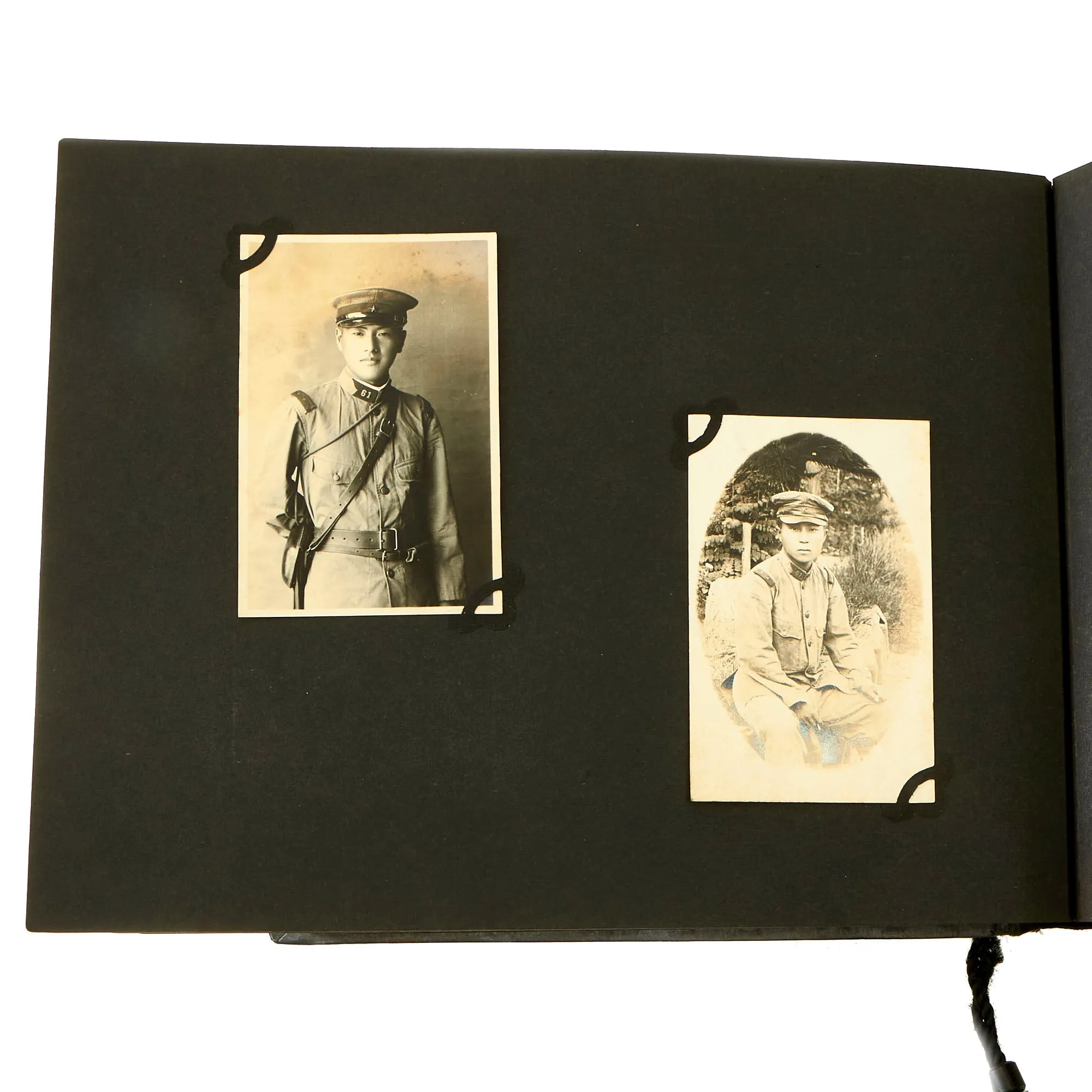 Original Imperial Japanese Invasion of Manchuria Era 61st Infantry Regiment “Memories” Unit Photo Album - 75 Photos