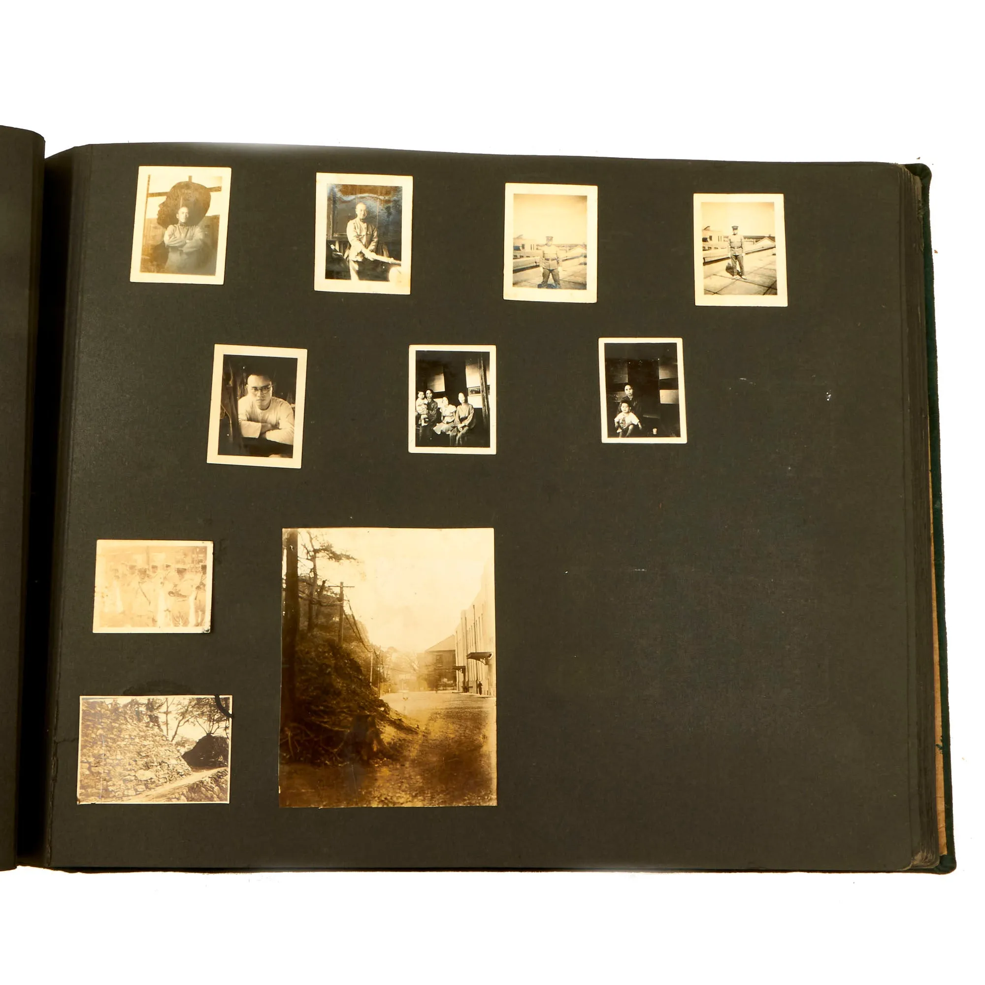 Original Imperial Japanese Second Sino-Japanese War Era 78th Infantry Regiment “Memories” Unit Photo Album - 300 Photos