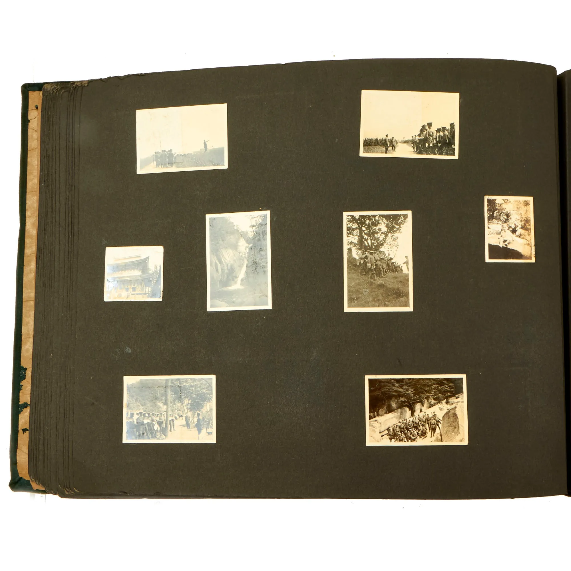 Original Imperial Japanese Second Sino-Japanese War Era 78th Infantry Regiment “Memories” Unit Photo Album - 300 Photos