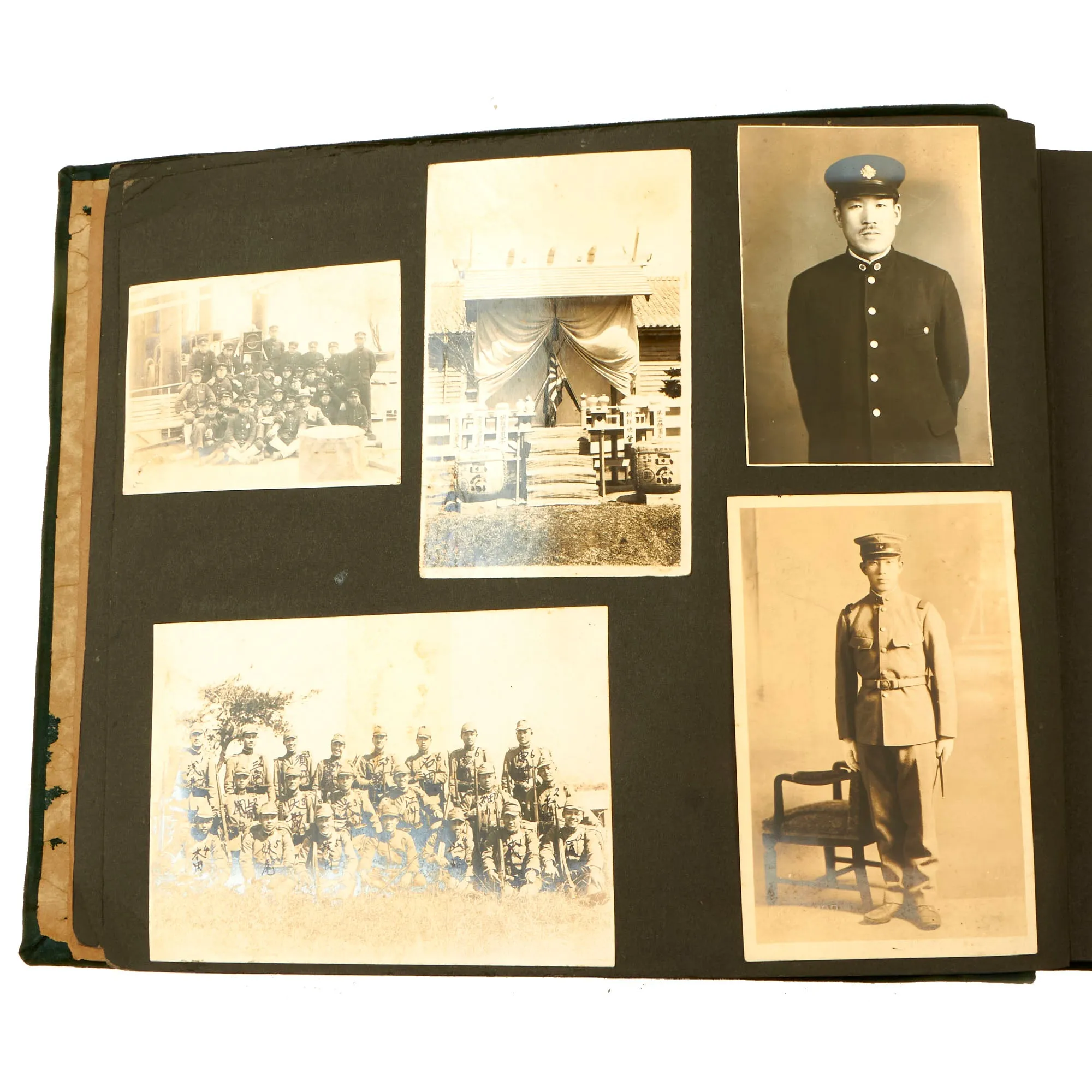 Original Imperial Japanese Second Sino-Japanese War Era 78th Infantry Regiment “Memories” Unit Photo Album - 300 Photos