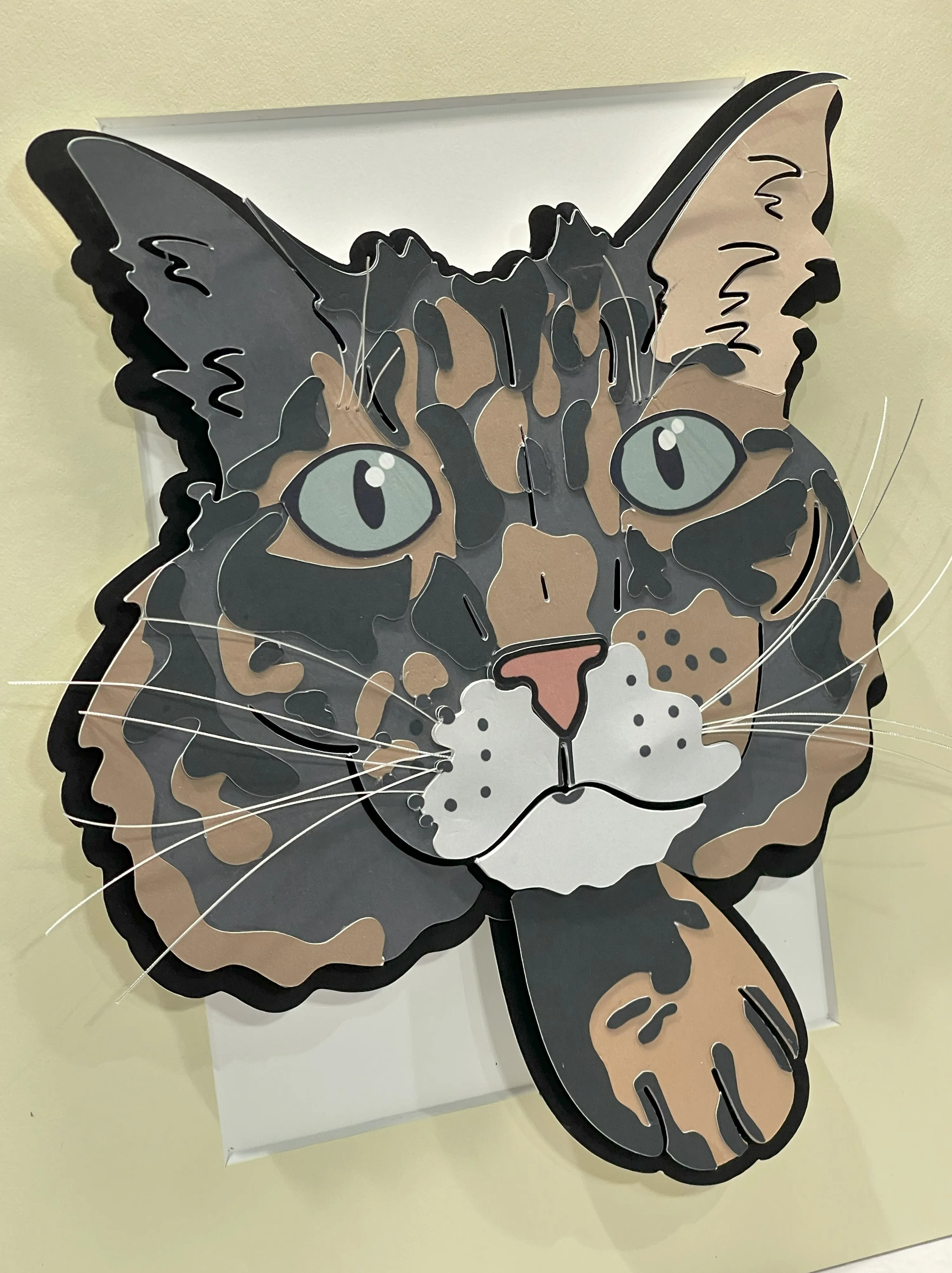 Paper Cut Pet Portrait | Conversion for Previous Customers