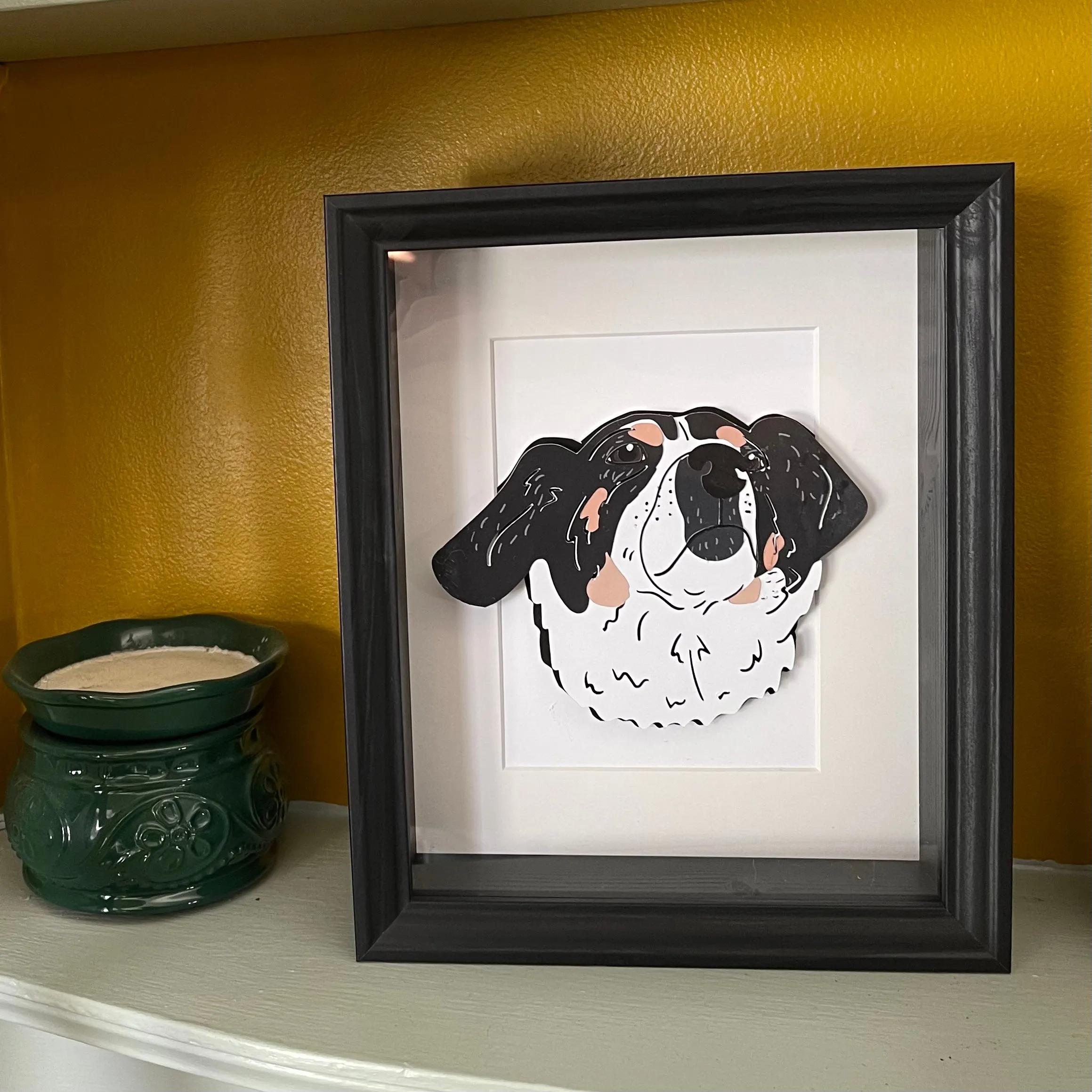 Paper Cut Pet Portrait | Conversion for Previous Customers