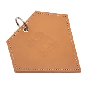 Poo Pouch Diamond 'Tan Leather'