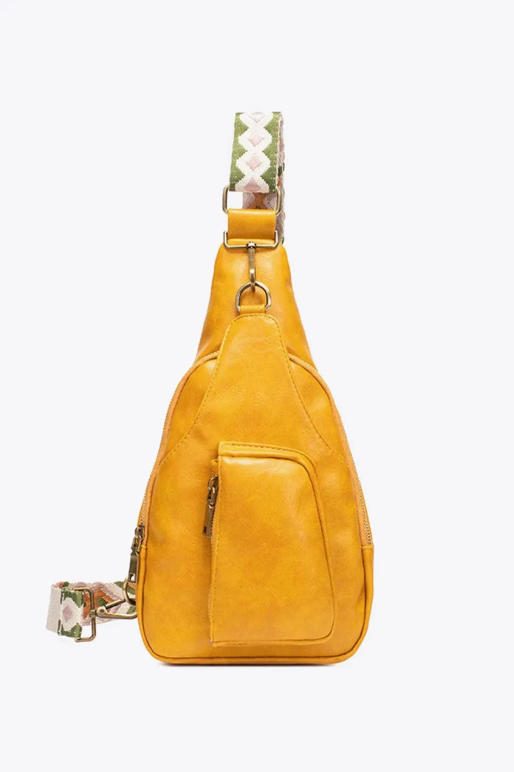 PU Leather Sling Bag - Stylish & Compact Design - Shop Now!