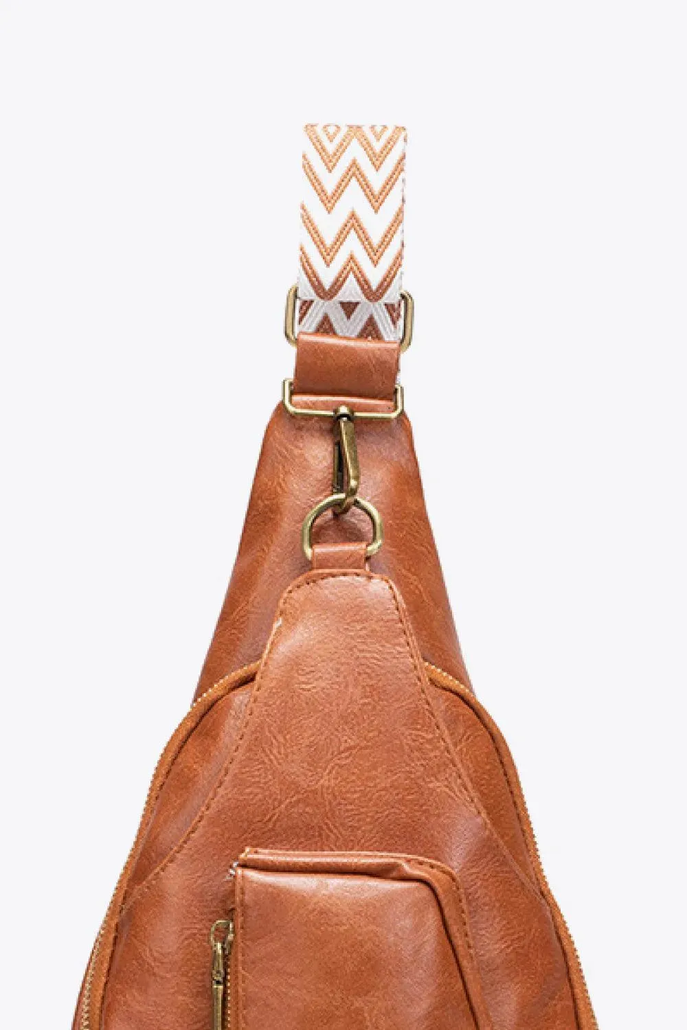 PU Leather Sling Bag - Stylish & Compact Design - Shop Now!