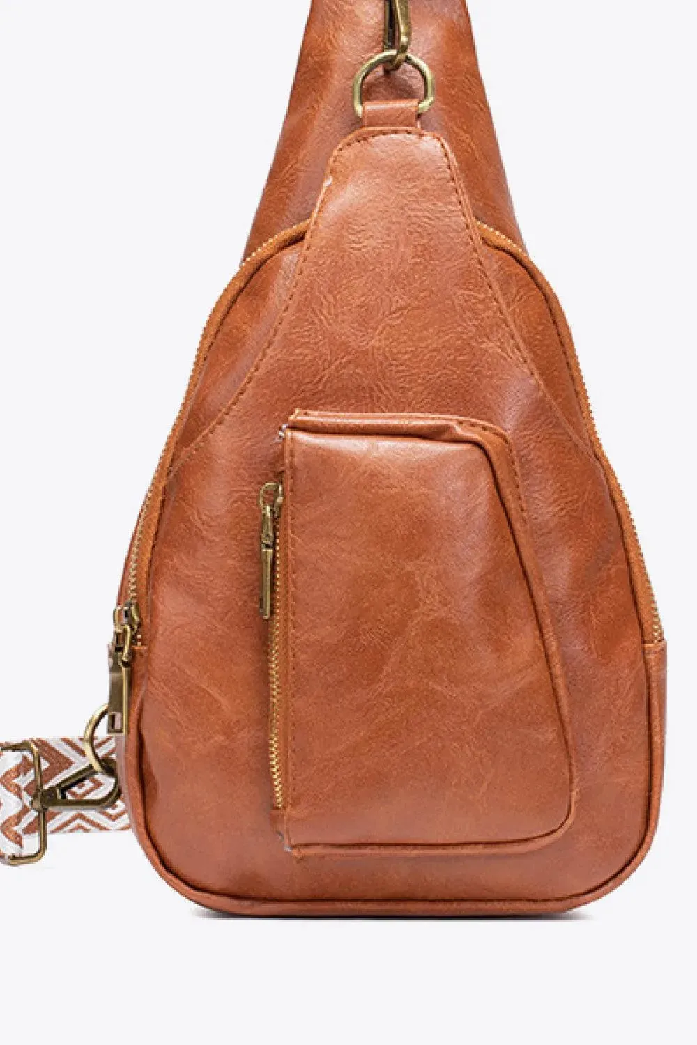 PU Leather Sling Bag - Stylish & Compact Design - Shop Now!