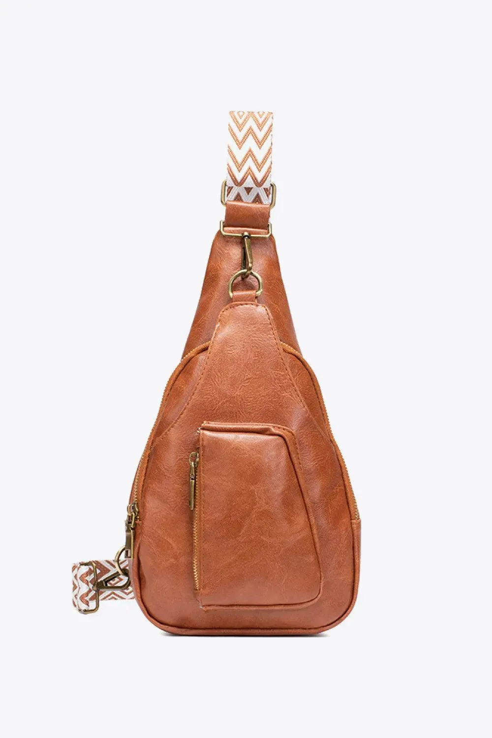 PU Leather Sling Bag - Stylish & Compact Design - Shop Now!