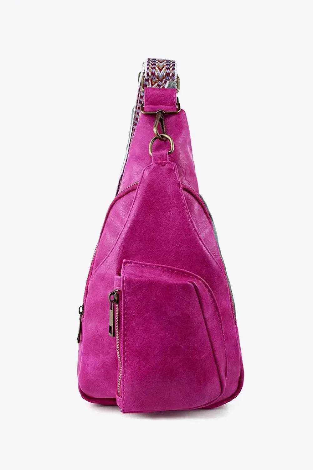 PU Leather Sling Bag - Stylish & Compact Design - Shop Now!