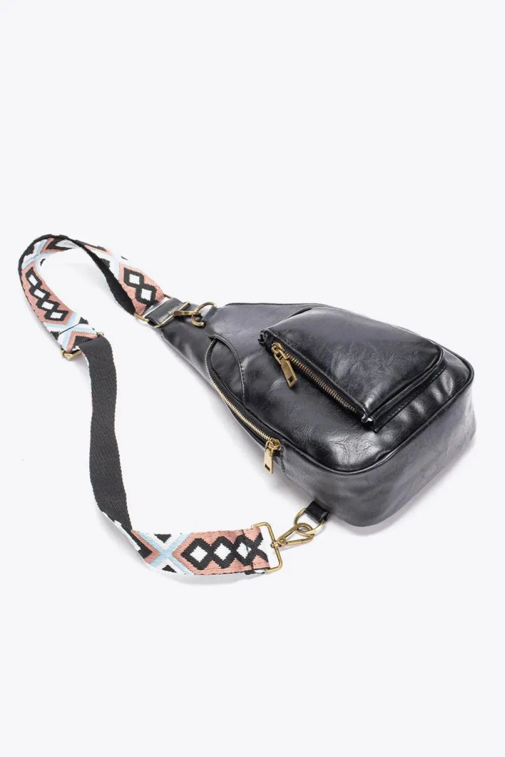 PU Leather Sling Bag - Stylish & Compact Design - Shop Now!