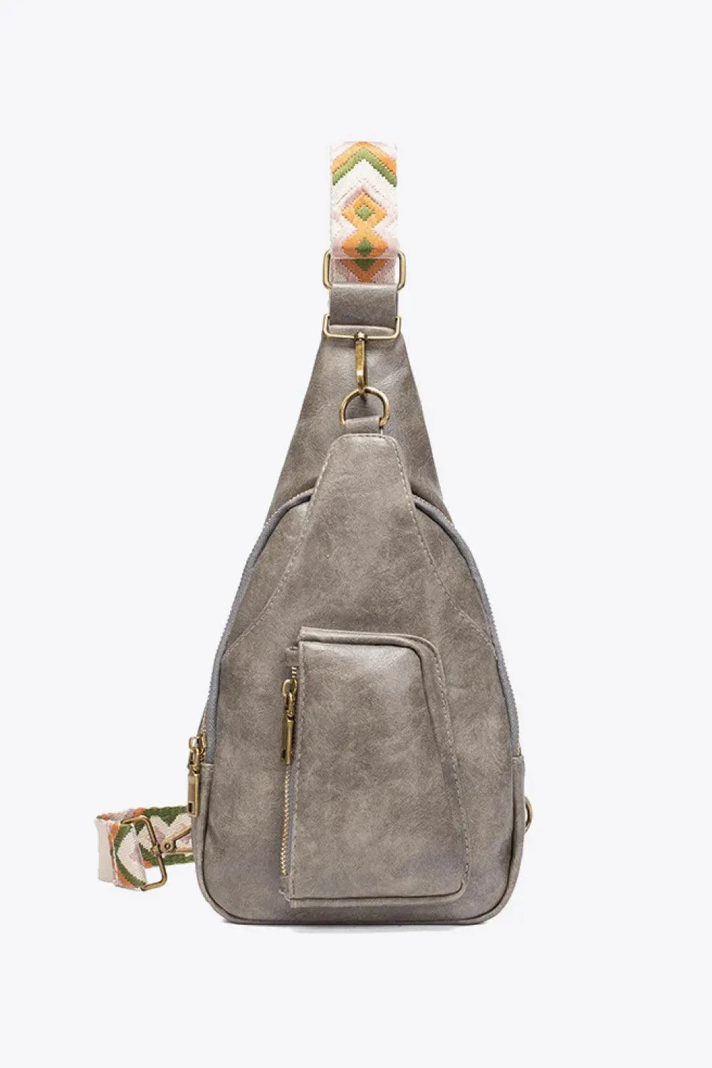 PU Leather Sling Bag - Stylish & Compact Design - Shop Now!