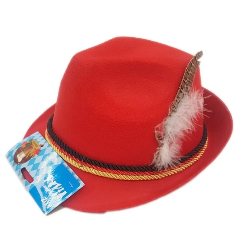 Red Oktoberfest Hat