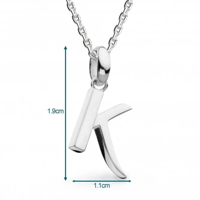 Signature Skript Capital K 18" Necklace 9198RPK