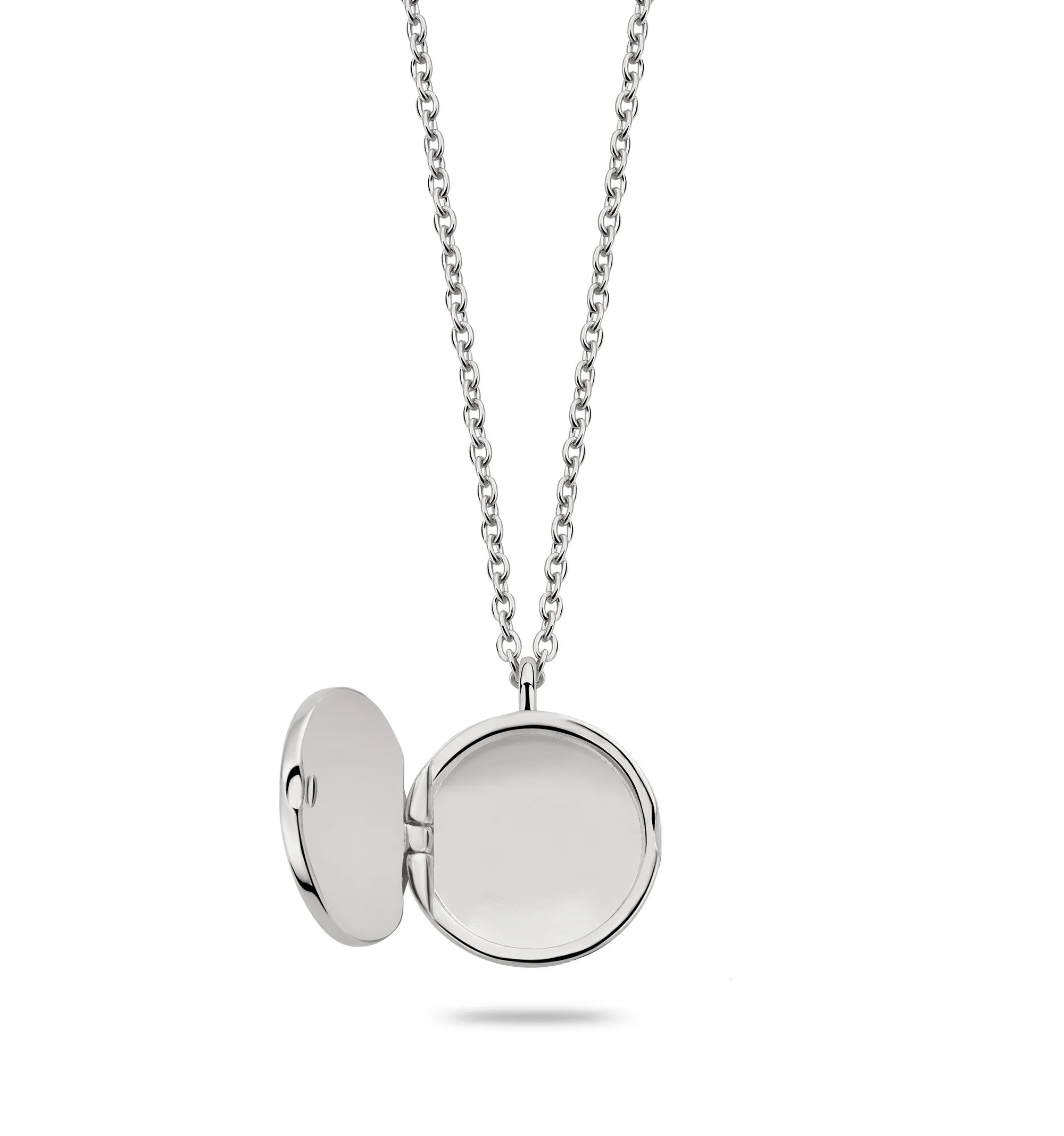 Sparkle locket silver