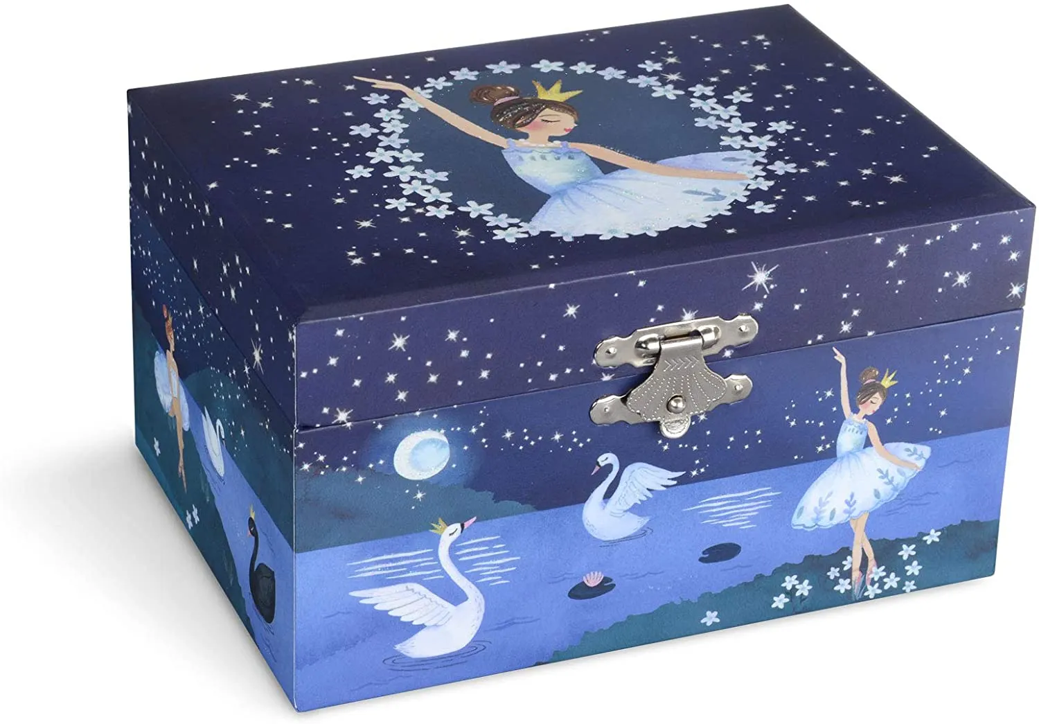 Swan Lake Ballerina Musical Jewelry Box