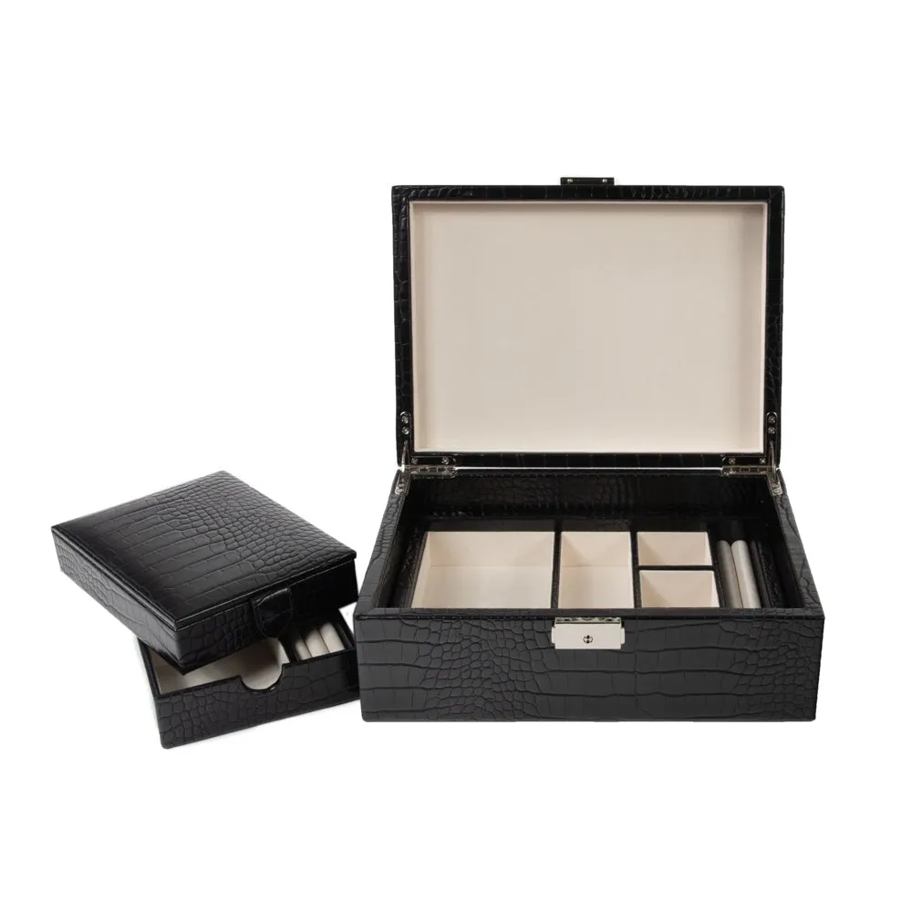 Sydney Jewelry Box with Travel Tray