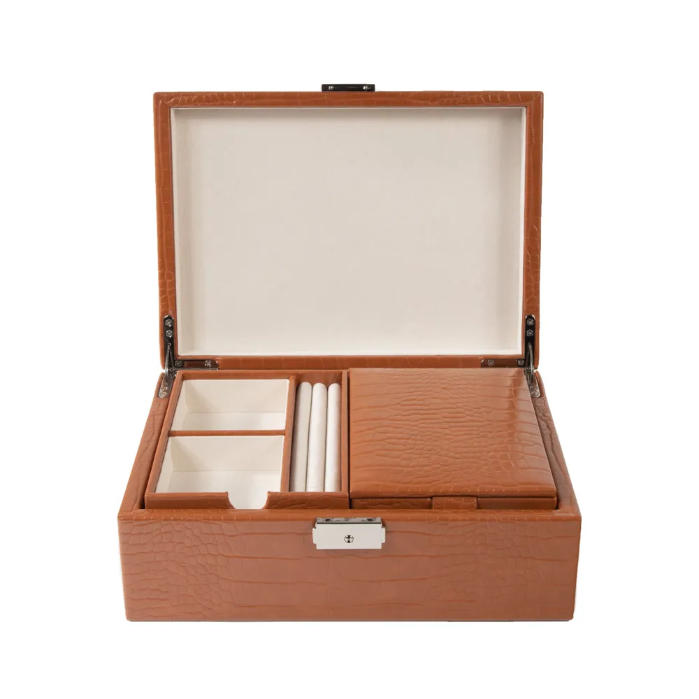 Sydney Jewelry Box with Travel Tray