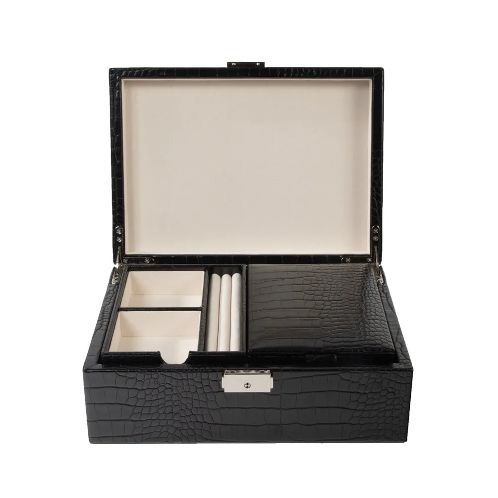 Sydney Jewelry Box with Travel Tray