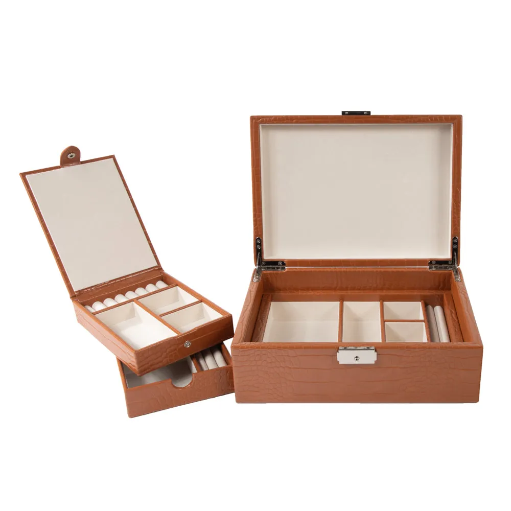 Sydney Jewelry Box with Travel Tray