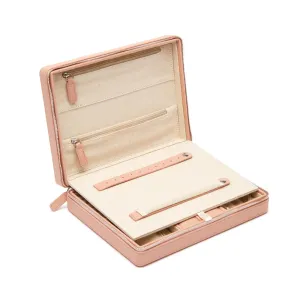 Travel Jewelry Case Large Blush