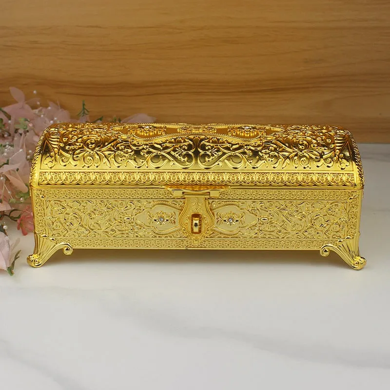 Treasure Chest Style Jewelry Box