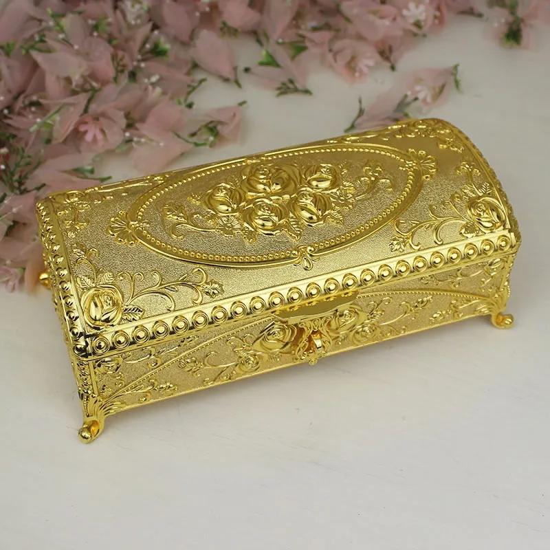 Treasure Chest Style Jewelry Box