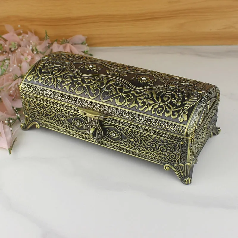 Treasure Chest Style Jewelry Box