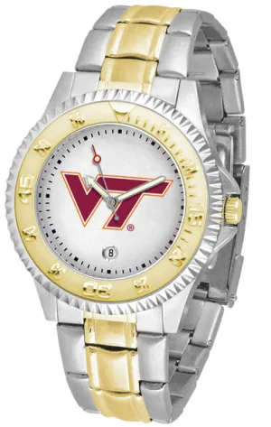 Virginia Tech Competitor Two-Tone Men’s Watch